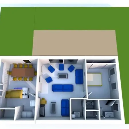 Maison Lumineuse Et Spacieuse Avec Terrain Holiday home