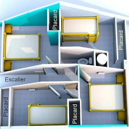 Maison Lumineuse Et Spacieuse Avec Terrain * La Bourboule